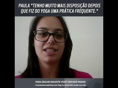 Paula, aluna do curso online Yoga em Essência